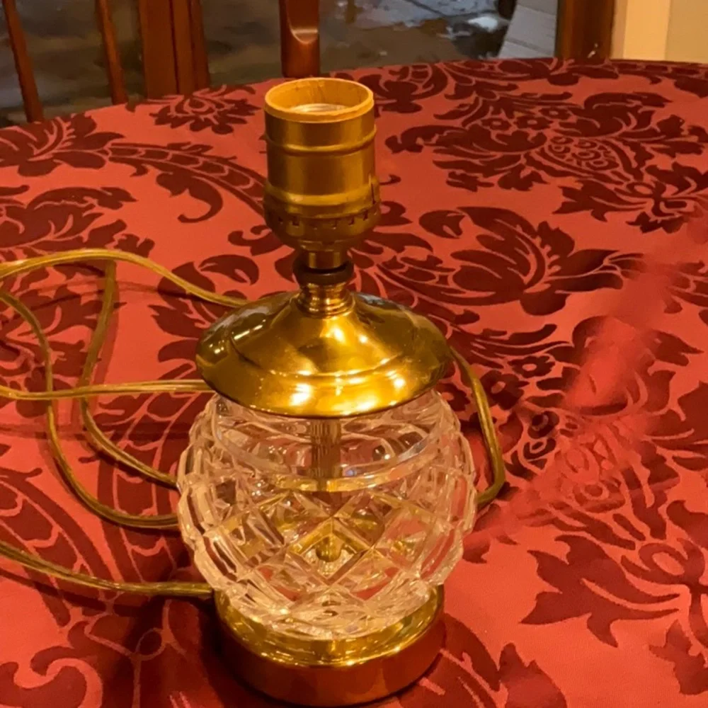 Waterford crystal lamp